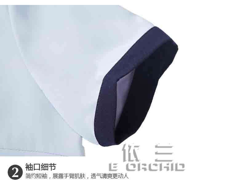 航空公司空姐短袖工作服袖口细节图