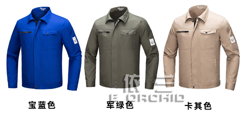 防静电工作服款式图