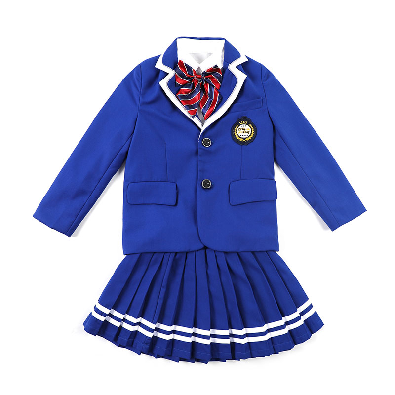 春季小学生校服定做 女生款